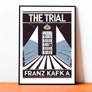Poster Il Processo – Copertina Iconica che Celebra il Capolavoro Surreale di Kafka