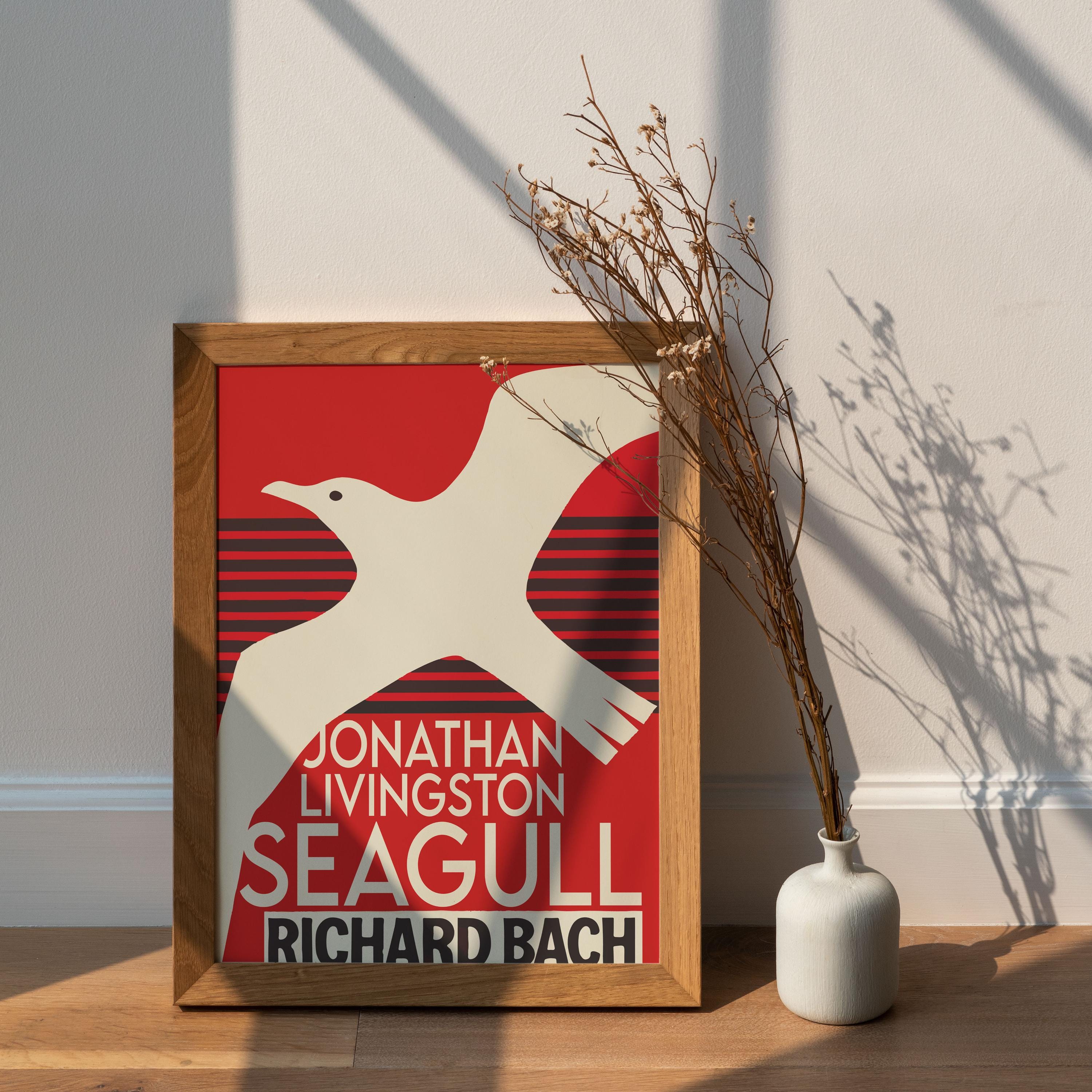 Jonathan Livingston Seagull Poster, Vintage Poster, Wall Art