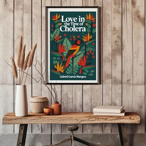 Love in the Time of Cholera Print, Wall Art Vintage, Wall Art, Classic ...