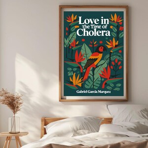 Love in the Time of Cholera Print, Wall Art Vintage, Wall Art, Classic ...