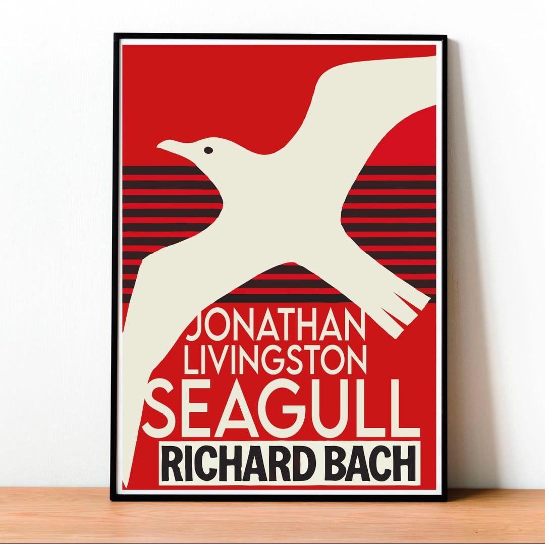 希少☆大判ポスター☆Jonathan Livingston Seagull Jonathan Livingston Seagull Poster, Vintage Poster, Wall Art