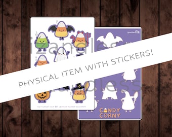 CANDY CORNY Halloween Ghost Savings Challenge | Halloween Savings | Sticker Savings Challenge | Save With Stickers | Budget With Stickers