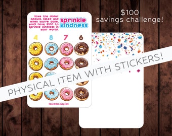SPRINKLE KINDNESS | The Savings Challenge for EVERYONE! | Sticker Savings Challenge | Save With Stickers