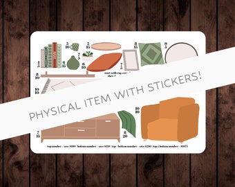 Homebody LIVING ROOM | Sticker Savings Challenge | Save With Stickers | Budget With Stickers