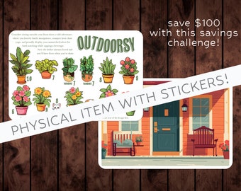 OUTDOORSY | The Savings Challenge for Nature Lovers! | Sticker Savings Challenge | Save With Stickers