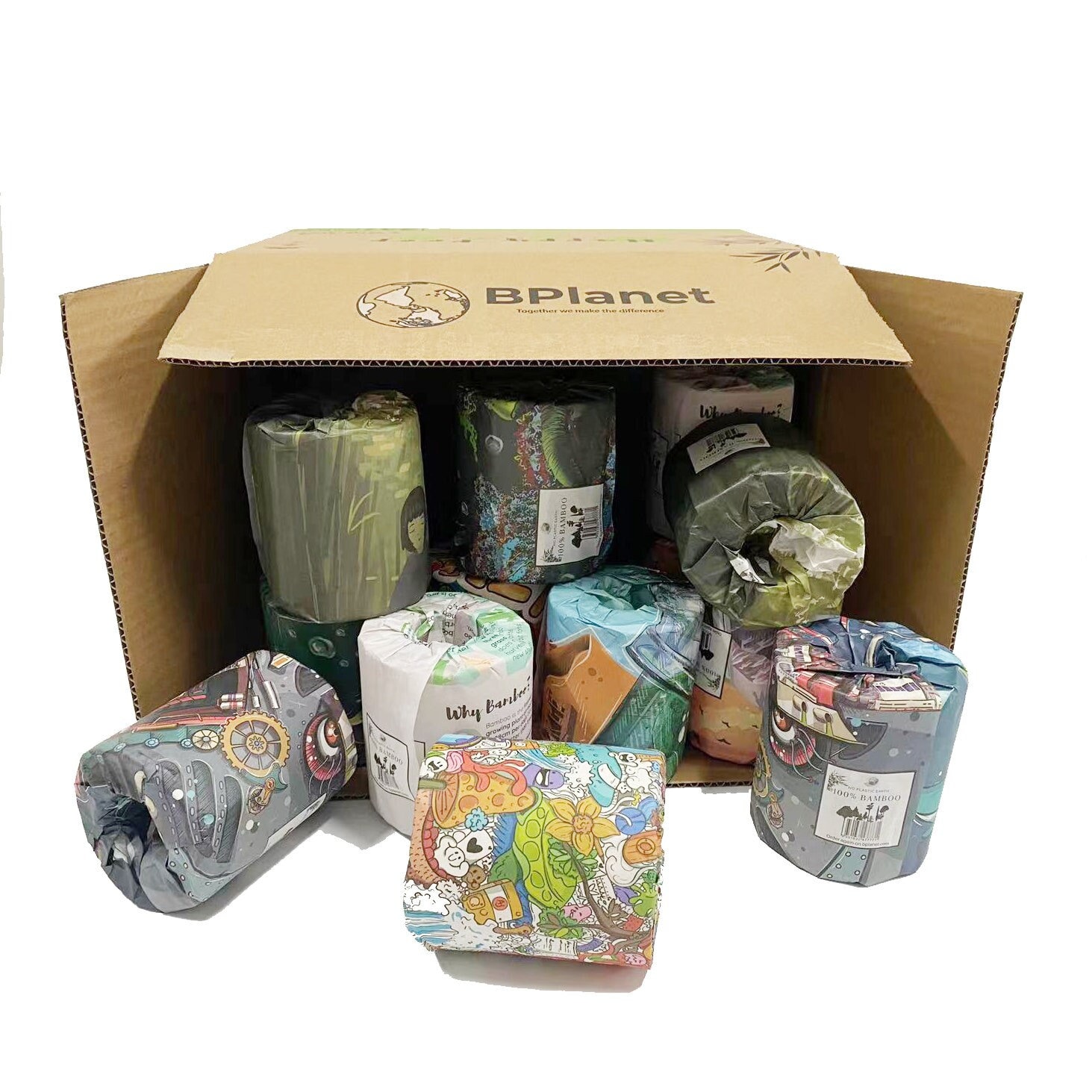 Bamboo Toilet Paper - 48 Rolls - Bamboo Toilet Paper - Toilet Paper - Sustainable Toilet Paper - Toilet Paper