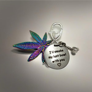 Vape charm Marijuana jewelry keychain, cannabis leaf jewelry charms, vape jewelry keychain, e-pen charms, dab pen keychain charms image 1