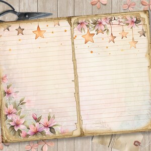 Fairy Garden Junk Journal Kit: Printable Scrapbook Pages, Fairies ...