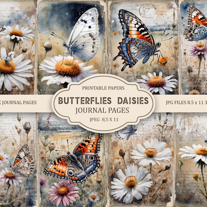 Butterfly Journal - Etsy