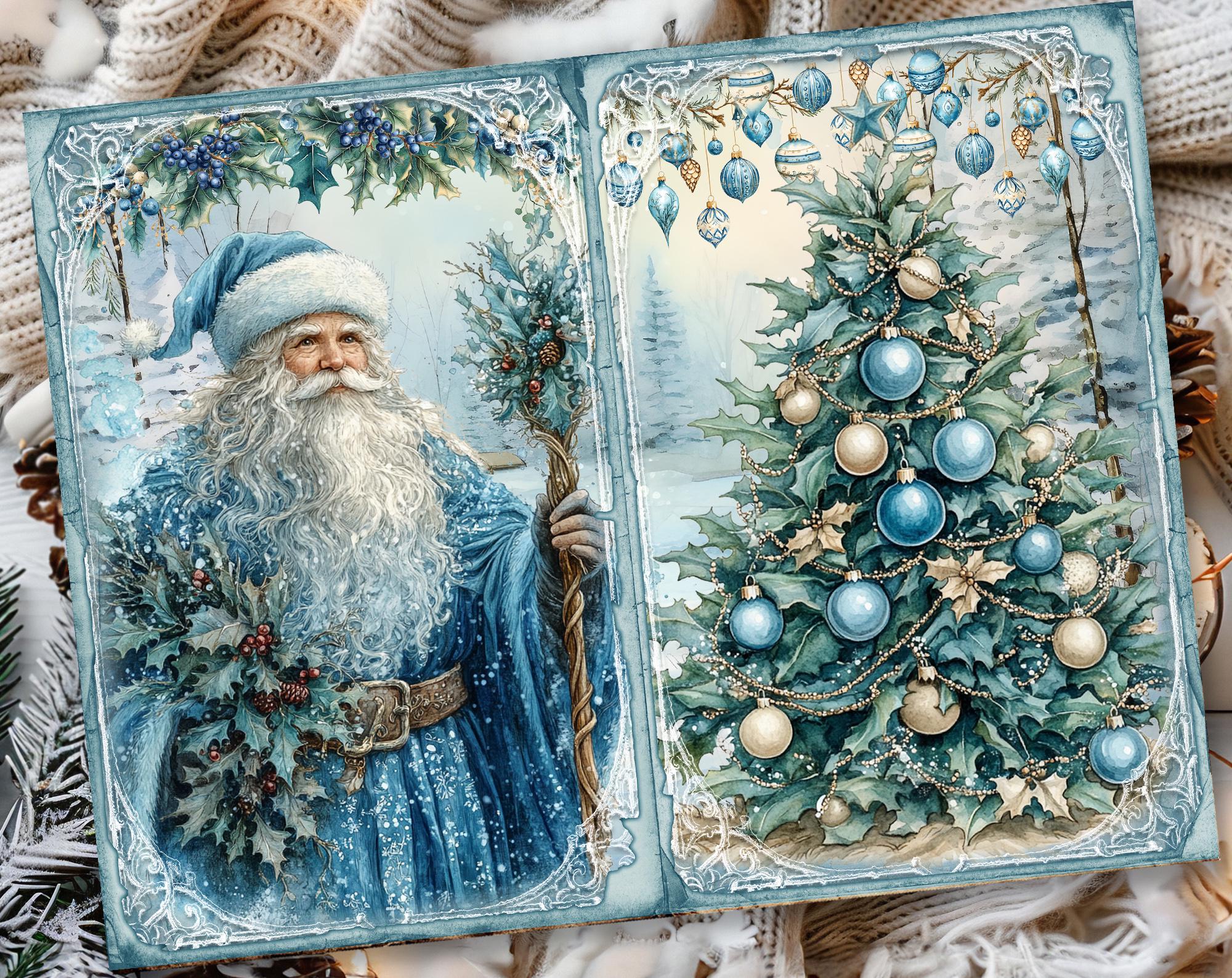 Christmas Magic 1 Junk Journal Printable Pages, Junk Journal Kit ...
