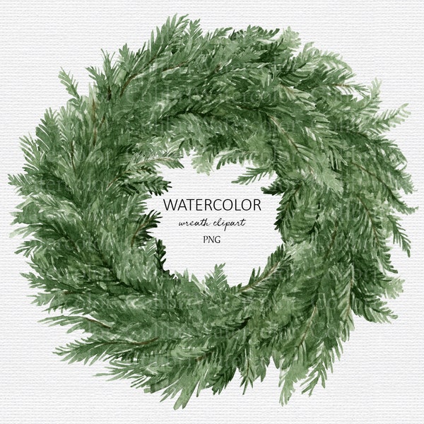 Christmas Winter Clipart, Winter Wreath PNG, Diy wedding, Digital frame, Leaf clipart, Wedding clipart, Winter Greenery, Pine Cone Wreath,