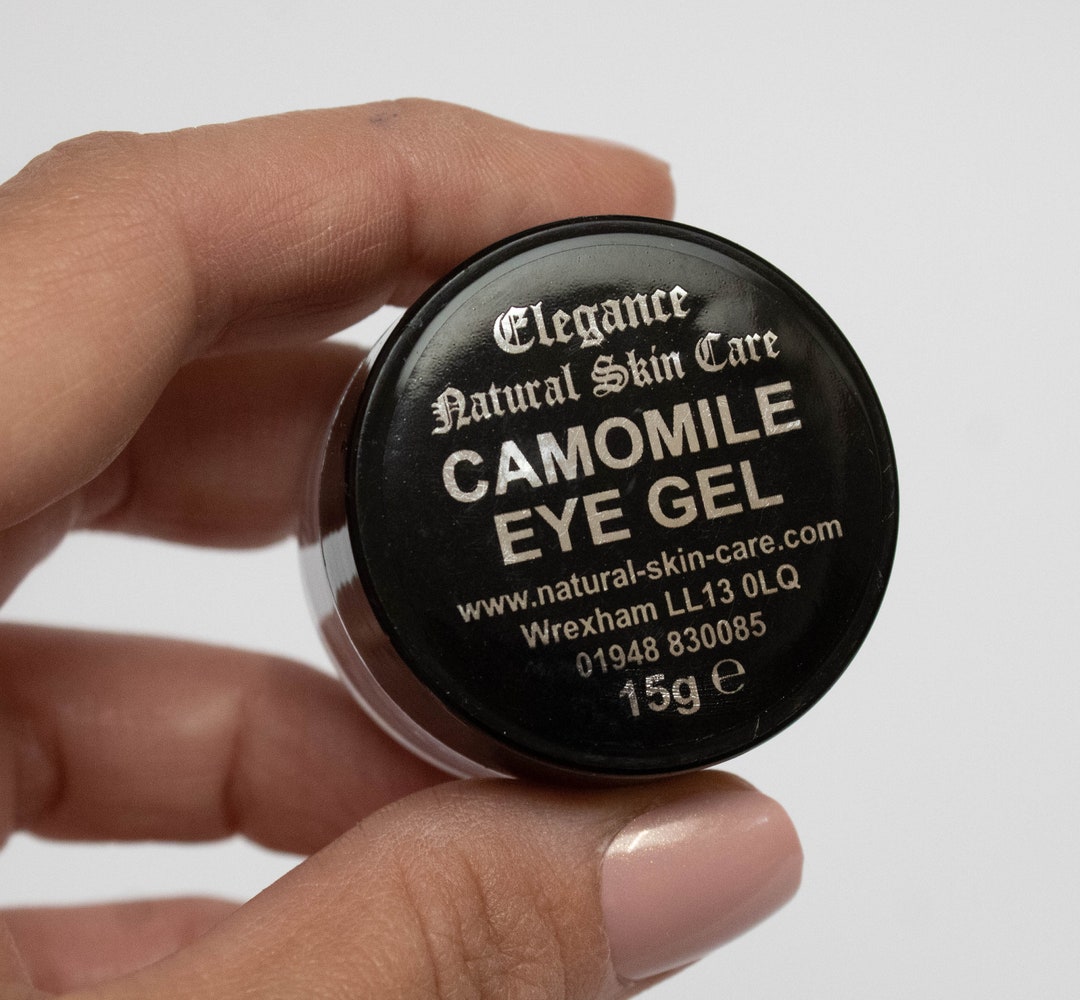 VEGAN Camomile Eye Gel 15g Light Soothing Chamomile Itchy Eyes Bags