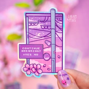 Continue Dreaming? – Vinylsticker mit Holoeffekt