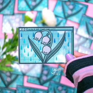 Lily Of The Valley – Holografischer Sticker