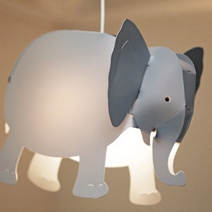 ELEPHANT GREY children&#39;s pendant lamp