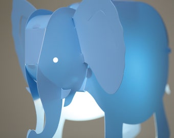 BLUE ELEPHANT children&#39;s pendant lamp