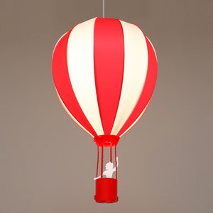 RED MONTGOLFIERE children&#39;s pendant lamp