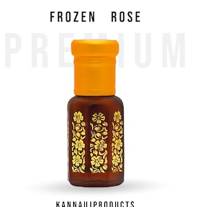 Frozen Rose by KannaujProducts • Premium Attar Oil • Non-Alcoholic • Rose Attar • Christmas Gift for his and her.
