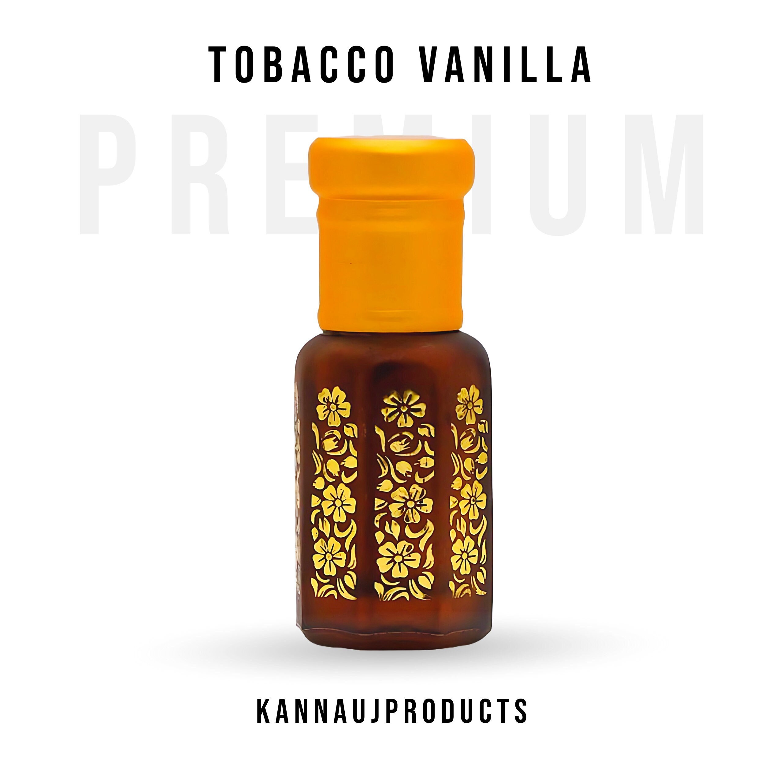 TOBACCO VANILLA Attar • Long Lasting Attar • Alcohol-Free Roll-On Attar • Rich and Warm Fragrance Oil • Unisex Perfume • Gift • Handcrafted