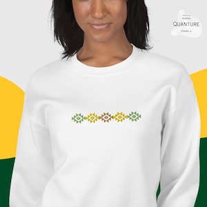 Berber Kabyle embroidery Unisex Sweatshirt, yaz, imazighen
