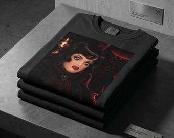 Funny Gothic Doll T-Shirt, Dark Romance Creepy Cute Graphic Tee, Vintage Haunted Doll Shirt, Coquette Horror Gift