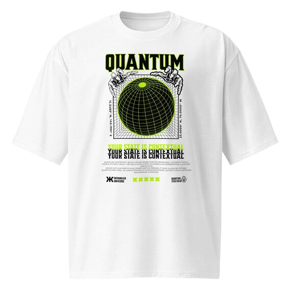 Quantum Contextuality Oversized heavyweight t-shirt, Physics, Science