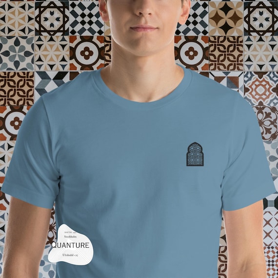 Islamic Art Motifs Embroidery T-shirt, Mosque, Muslim Art - Etsy