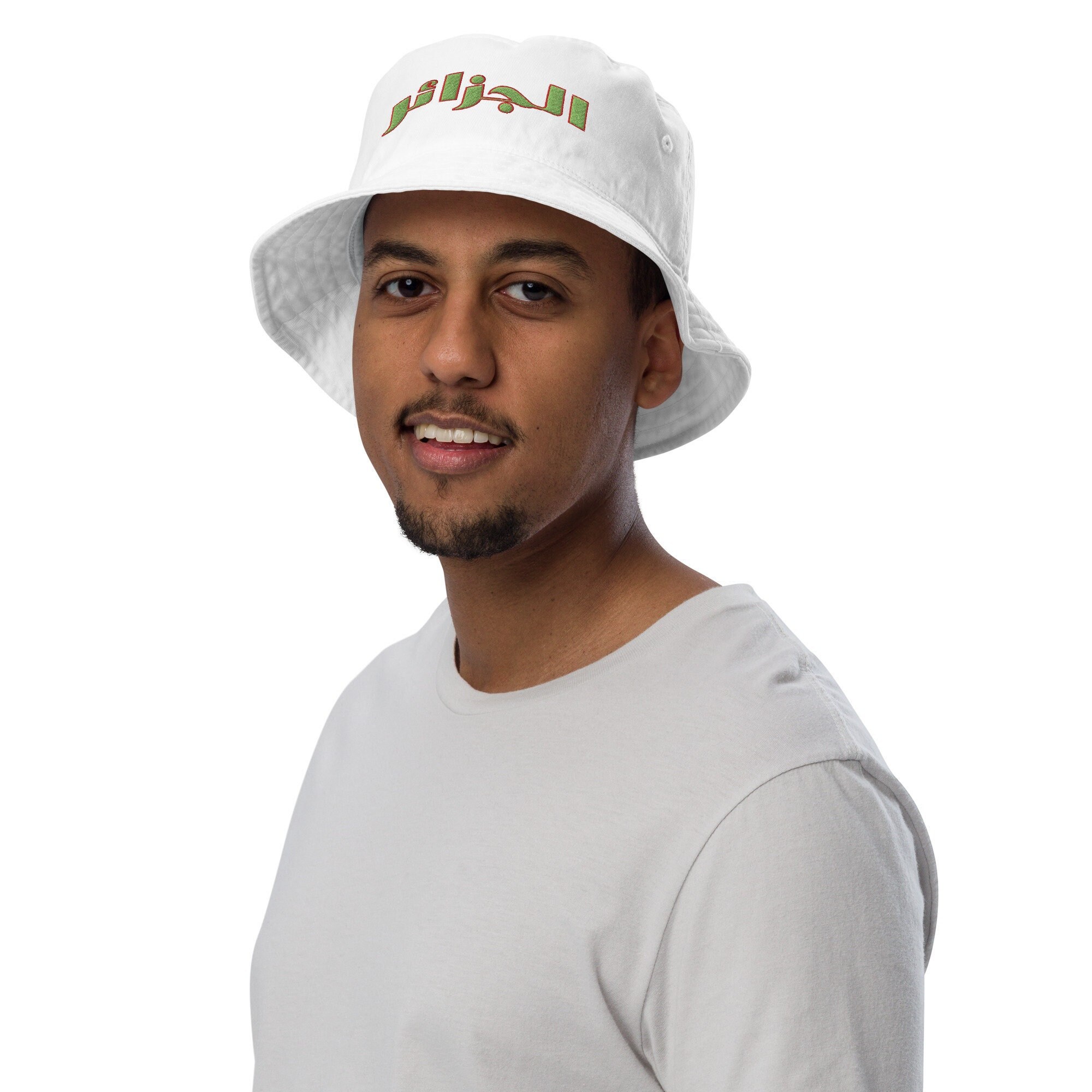 ハット Long Algerian Embroidery Bucket Hat 4 colors (4 colors) embroidered-big-accessories-