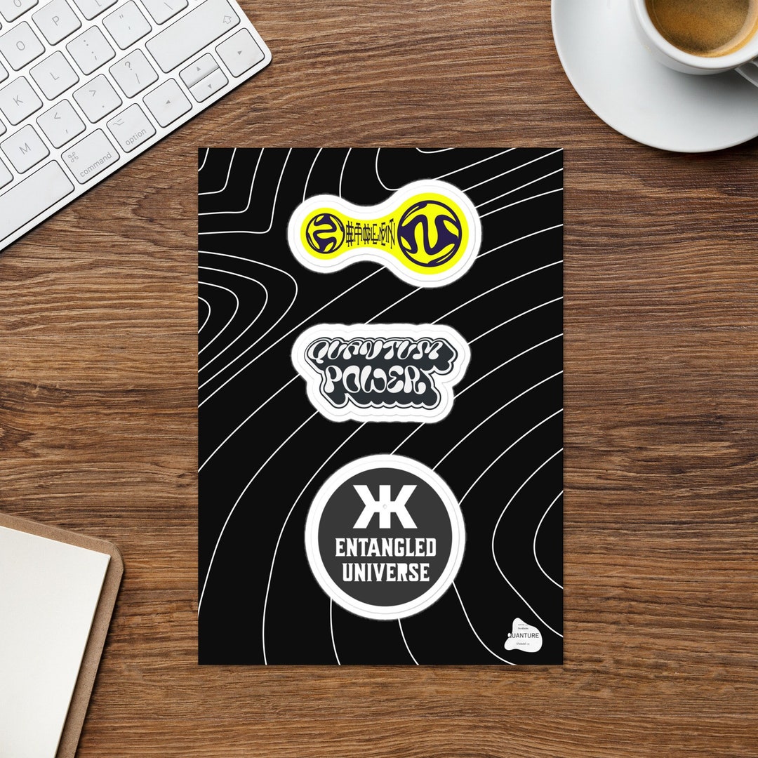 Quantum Processor Sticker Sticker Sheet, Quantum Logos - Etsy