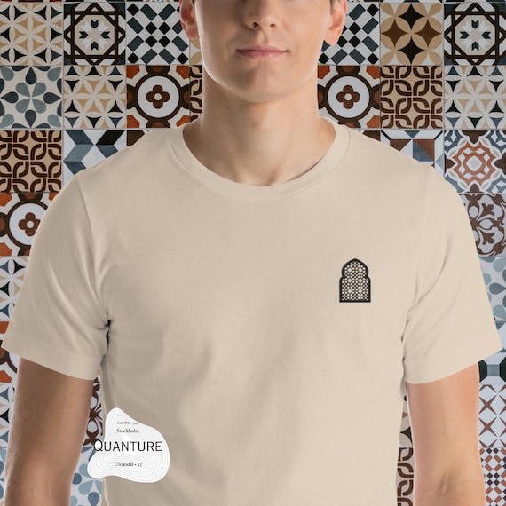 Islamic Art Motifs Embroidery T-shirt, Mosque, Muslim Art - Etsy