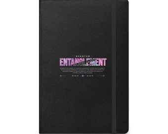 Quantum Entanglement Hardcover bound notebook