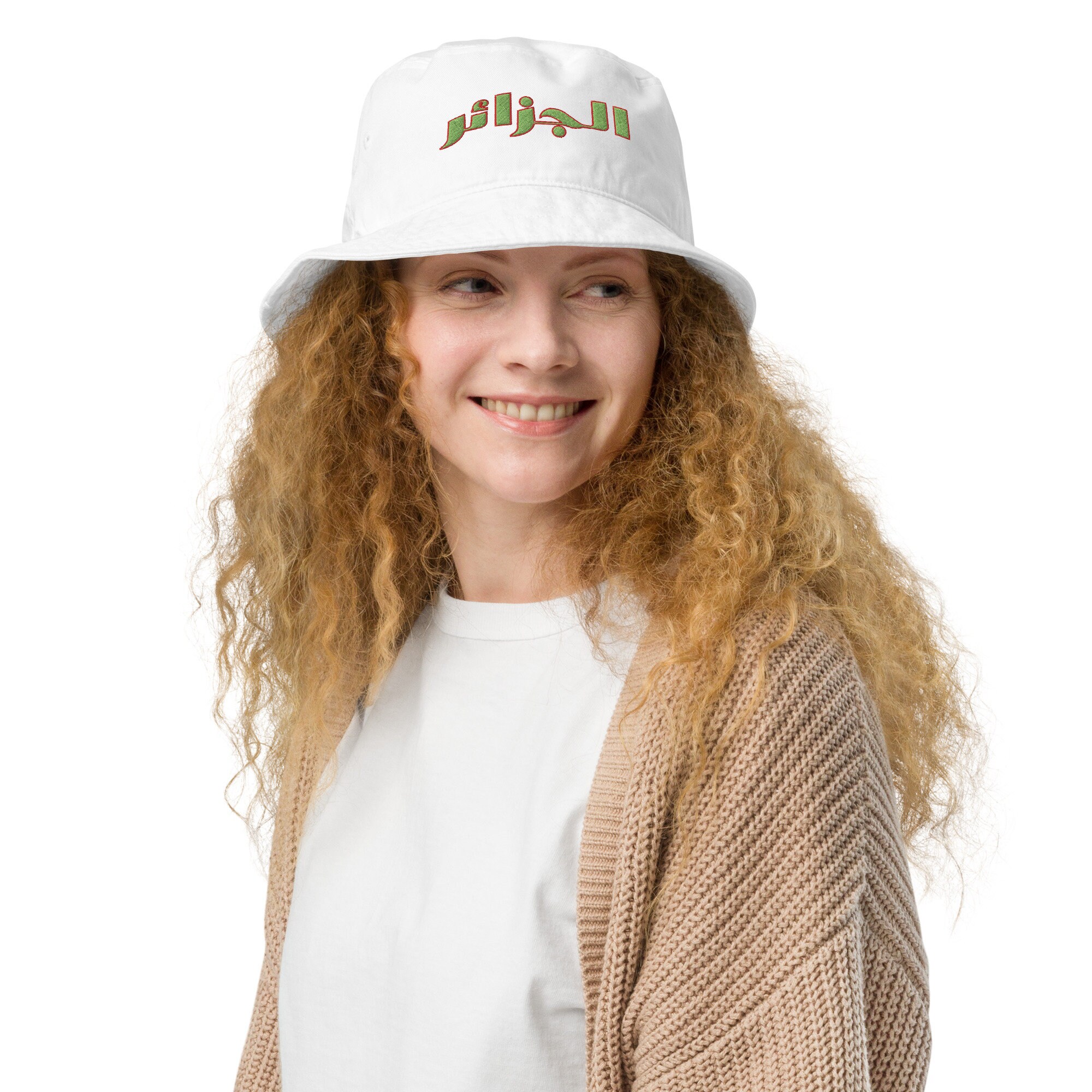 ハット Long Algerian Embroidery Bucket Hat 4 colors (4 colors) embroidered-big-accessories-