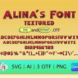 Police couleur chocolat (police Matterhorn OTF, SVG, PNG)