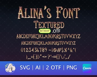 Eternal Darkness Color Font (Vampire Castle Script OTF, SVG, PNG)