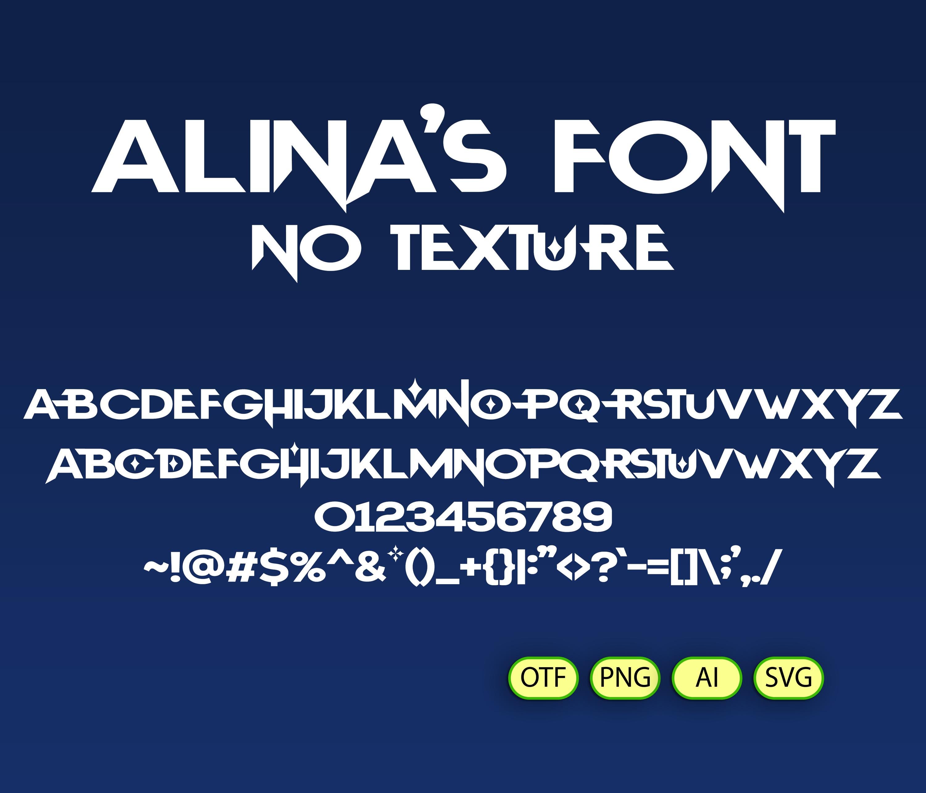 Demons Color Font (gothic Typography OTF, SVG, PNG) - Etsy