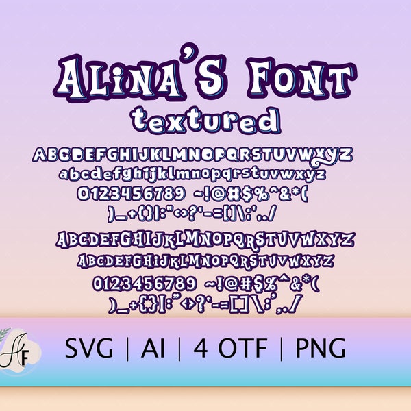 Pony Font | My Pony Textured Font | Pony Font and Alphabet | Friendship Is Magic | SVG | OTF | PNG | Princess Font | Instant Download