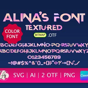 K pop Color Font (Void Runner Futuristic Typography OTF, SVG, PNG)