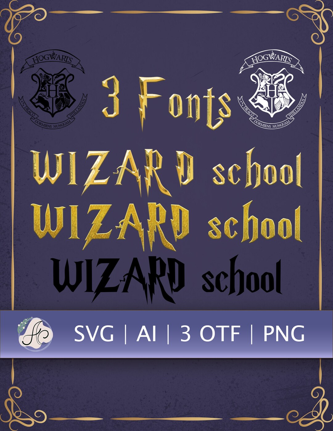 The Wizard Real Schriftart Das Zauberer-Alphabet Der - Etsy.de