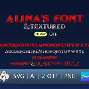 Dragon Slayer Color Font (Epic Quest Typography OTF, SVG, PNG)
