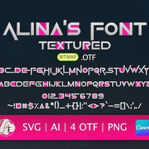 Squid Adventure Bundle Font | Inkplay Challenge Font | SVG AI PNG | Calamari Challenge Font | Squid Challenge Typo | Game Font | Instant D