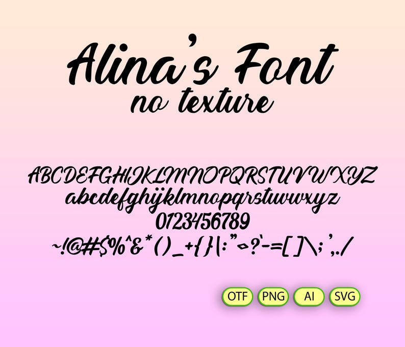 May include: A black and white font alphabet chart with the title "Alina's Font no texture". The chart includes uppercase and lowercase letters, numbers, and punctuation marks.