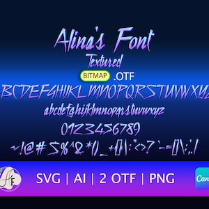 ブルースーパーヒーローカラーフォント（スーパービートルスクリプトOTF、SVG、PNG）