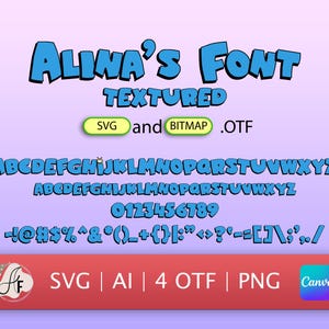 Fuente familiar divertida / Guión de dibujos animados retro / Tipografía cómica divertida / SVG / AI / OTF / Fuente de dibujos animados peculiar / Letras de comedia de situación / Descarga digital