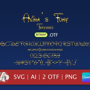 Fuente Fantasy Wonderland / Tipografía divertida para libros de cuentos / Letras manuscritas encantadoras / SVG / AI / OTF / Escritura elegante para exhibición / Impresión instantánea