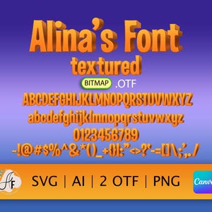 Mischievous Creature Color Font (Quirky Typeface OTF, SVG, PNG)