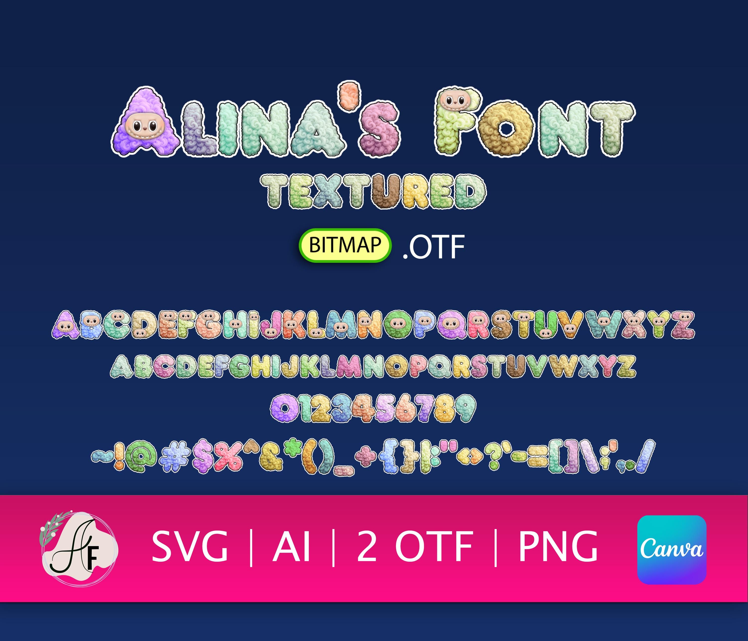 Fuente de color espeluznante y adorable (tipografía traviesa en formatos OTF, SVG y PNG)