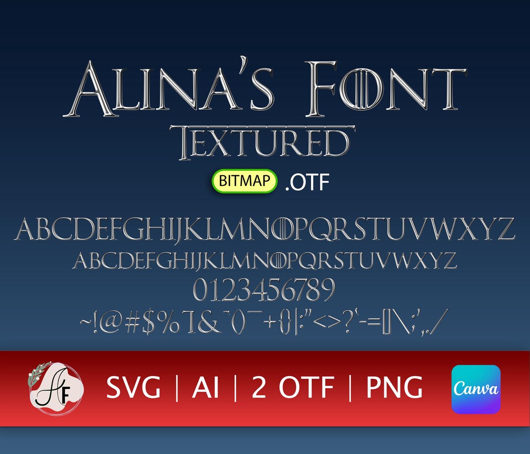 Medieval Dynasty Color Font: Fantasy Script for Canva (SVG, OTF, PNG ...