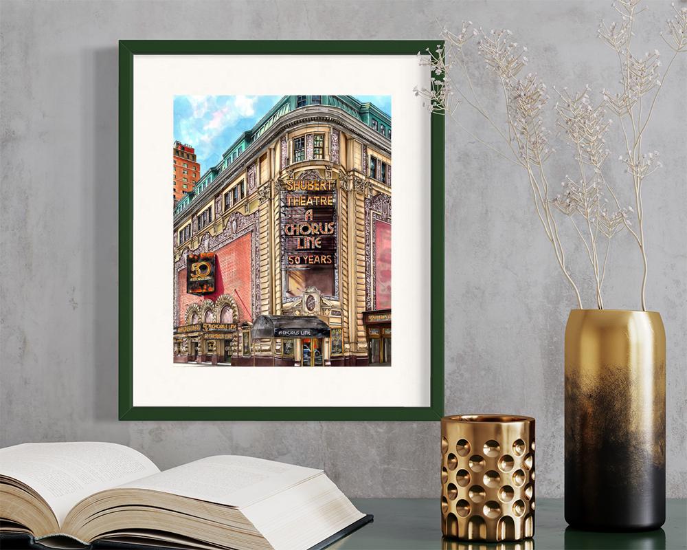 Premium Art Print | Shubert Theatre | A Chorus Line | 50th