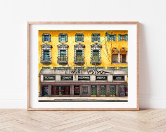 August Wilson Theater Print | Paranormal Activity Broadway NYC Illustration