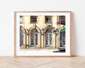 Premium Art Print | The Duplex | Piano Bar and Cabaret | West Village | NYC Illustration | Drawing | Gift | Storefront Illustration